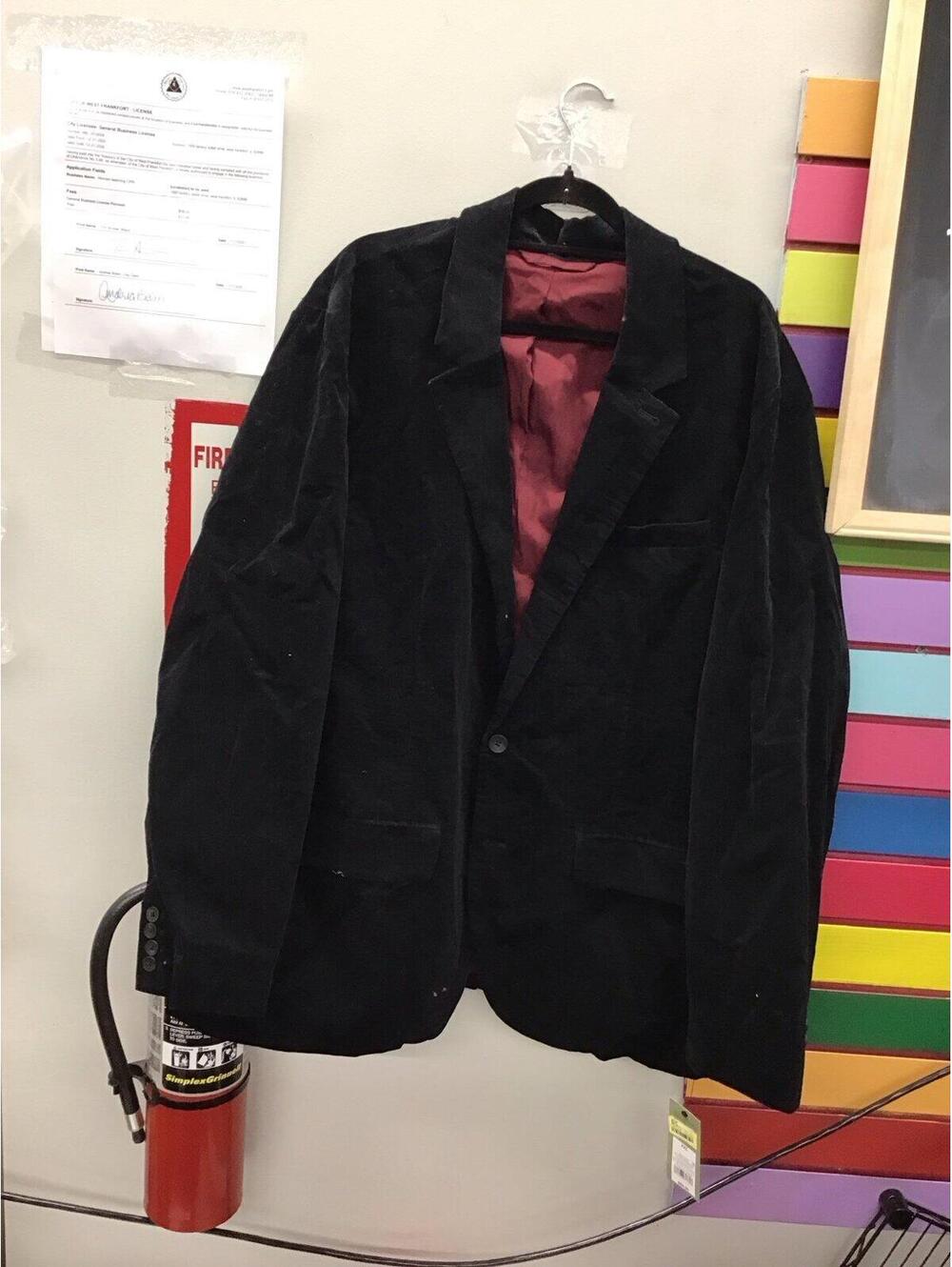 Goodfellow and co Men’s velvet blazer XXL black new from target